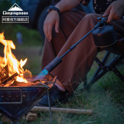 Campingmoon 柯曼长款大功率黑化大博士喷火枪便携户外露营烧烤点碳点火器 黑色大博士喷枪