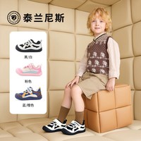 88VIP：泰兰尼斯 秋新款婴幼儿学步鞋网面透气包头防踢软底男女宝宝机能鞋