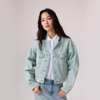 88VIP：Levi's 26年春夏新款女士美式复古宽松短款牛仔夹克外套