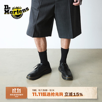 Dr.Martens 马丁（马汀博士 Dr.Martens）Crewson Lo英伦男款春夏季舒适百搭圆头德比鞋单鞋 黑色 38