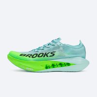 BROOKS Hyperion Elite 5 跑鞋 百搭耐磨 低帮休闲 帽贝蓝/黑色/壁虎绿 40
