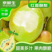 京鲜生 山西红香酥梨 净重8斤 单果120g+ 新鲜水果