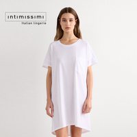 Intimissimi 意舒漫Supima®圆领柔软舒适凉爽棉质家居睡裙PCN12A