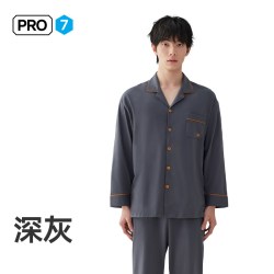 海澜之家 最呼吸Pro7情侣纯棉睡衣夏季女家居服男款