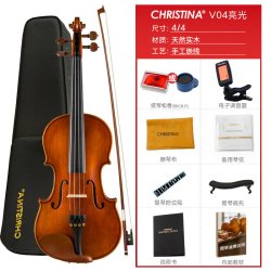 Christina 初学者儿童入门手工专业学生实木考级成人演奏小提琴V04