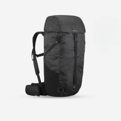 迪卡侬 MH100 大容量背负系统 曜石黑 35L 旅行背包