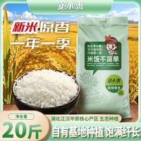 百亿补贴：黄小惠 本味香米20斤装大米新米南方丝苗米长粒米茉莉稻香米象牙米