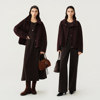 自巧 巧绒 LightWarm 小个子立领短款立体裁片羽绒服女2026冬新款 浆果色 M （尺码：4）