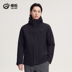 探拓 户外软壳冲锋衣男女防风防水登山服