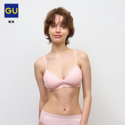 GU 女装轻薄无钢圈内衣蕾丝柔软舒适2026年秋季新品 361034