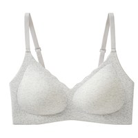88VIP：都市丽人 内衣女小胸聚拢软支撑轻薄侧收副乳防下垂碎花花边文胸