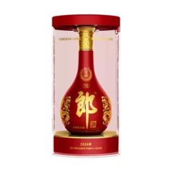 郎酒 红花郎(15)酱香型白酒53度500ml*1瓶粮食酒红十五正品无礼袋