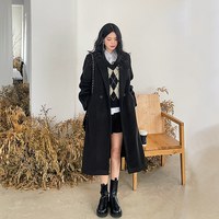 莫斯曼 女士毛呢大衣