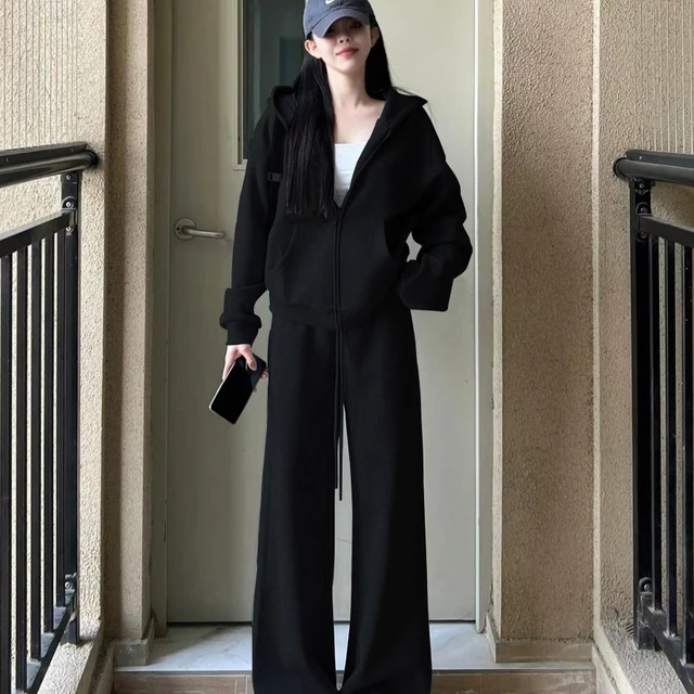 莉彩妮 卫衣休闲两件套 女款