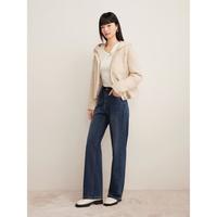 音儿 Goodland美地女装冬季轻薄羊毛短款羽绒服
