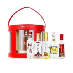 泸州老窖 冠军纪念特曲52度100ml*5瓶浓香型小酒礼盒装