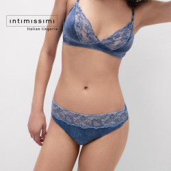 Intimissimi 意舒漫性感蕾丝边包臀低腰女士内裤三角裤SID2600