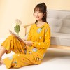 浪莎 纯棉长袖睡衣女春夏款2026新款可爱宽松大码可外穿家居服套装