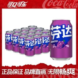 可口可乐 芬达葡萄味碳酸饮料
