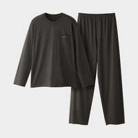 蕉内 棉棉506Sleep男女士睡衣5A抗菌莫棉情侣款长袖女款家居服套装