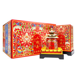 永丰牌 北京二锅头 皇城雅韵（红） 清香型白酒 42度500ml*6瓶 整箱装