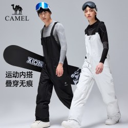 骆驼 户外滑雪速干衣男排汗速干衣女秋冬户外运动跑步保暖内衣套装