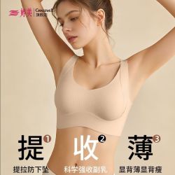 婷美 女士调整型内衣大胸显小文胸防下垂无痕收副乳胸罩