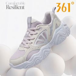 361° 女鞋运动鞋夏季新款网面透气厚底老爹鞋百搭休闲鞋582526765