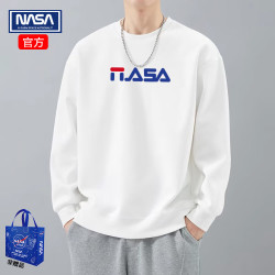 NASAR-FARM NASAR 情侣卫衣   精选新疆长绒棉     圆领t恤打底衫    潮流百搭纯色    多款花色可选