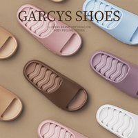 Garcys 防滑洗澡漏水家居室内女士情侣男浴室拖鞋