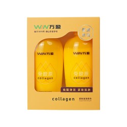 万盈 骨胶原紧致滋润护肤护手霜礼盒 两瓶600g