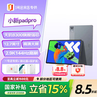 联想 小新Pad Pro 12.7 2025款 平板电脑（2.9K、天玑8300、8GB、256GB、WiFi版、大象灰）