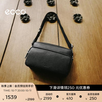 ecco 9107759 简约多功能 黑色 斜挎包