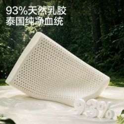 网易严选 乳胶枕头 护颈椎助睡眠记忆枕头