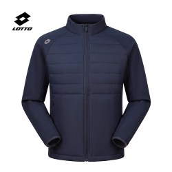 乐途 棉服男秋冬新款立领轻量保暖男士户外运动防风上衣外套