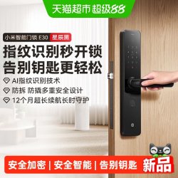 小米 XMZNMST12LK 指纹密码智能门锁