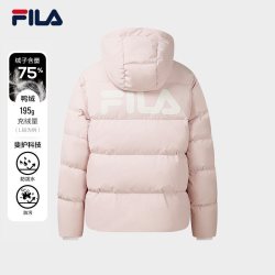 斐乐 舒芙蕾羽绒服│FILA运动羽绒26冬季新款情侣外套女保暖上衣男