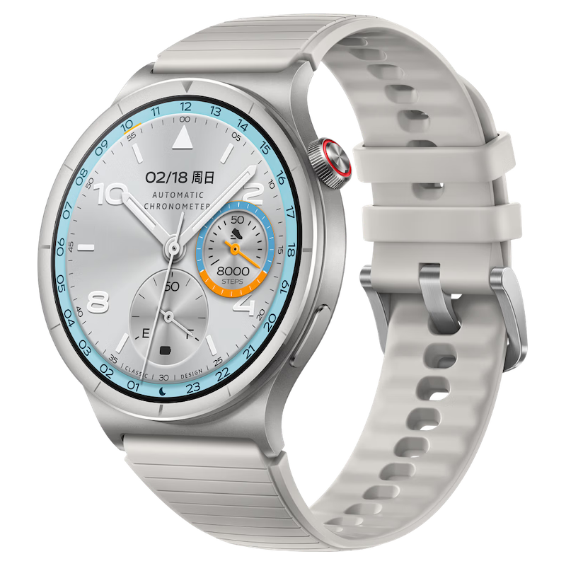 vivo WATCH 6 eSIM版 钛合金表带套装 月光 智能手表