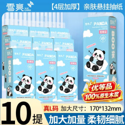雪亮 悬挂式抽纸 800张*10提