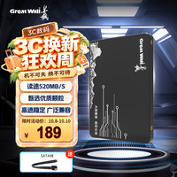 长城 GW520系列 SATA3.0接口 240GB SSD固态硬盘