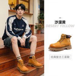 骆驼 男士马丁靴 GE122W7757T