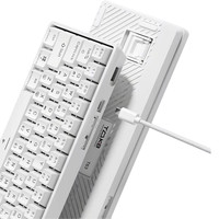 KEMOVE T63 红/青轴 三模无线机械键盘 钢锭 全键无冲 自定义宏