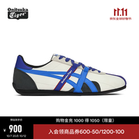 鬼塚虎 新款男女款运动休闲鞋  赛车风休闲鞋 RUNSPARK 2.0 白色/蓝色 42.5