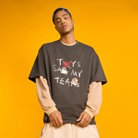 CANOTWAIT_ 陈伟霆短袖CANOTWAI节日限定印花T恤