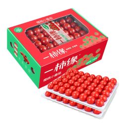京鲜生 一柿缘 樱桃小番茄 1300g/96颗 礼盒装
