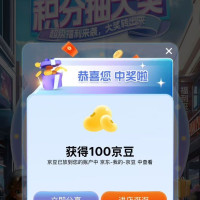 inne海外京东自营旗舰店会员日大转盘100京豆