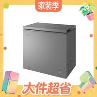 值友专享、PLUS会员:美的 BD/BC-200KMF(E) 一级能效 200L 钛钢灰 冷柜