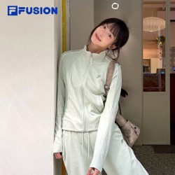 斐乐 铃兰套装丨FILA修身连帽外套26冬新款女通勤运动质感拉链上衣