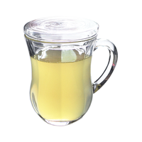 帕莎帕琦 玻璃带把马克杯