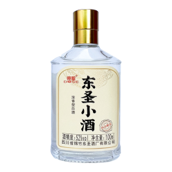 东圣 52度浓香型白酒 100ml